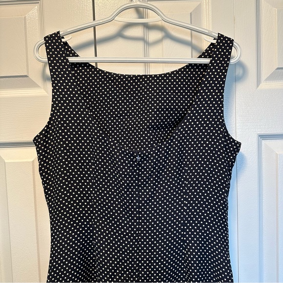Vintage Midi Polka Dot Dress - Picture 4 of 5